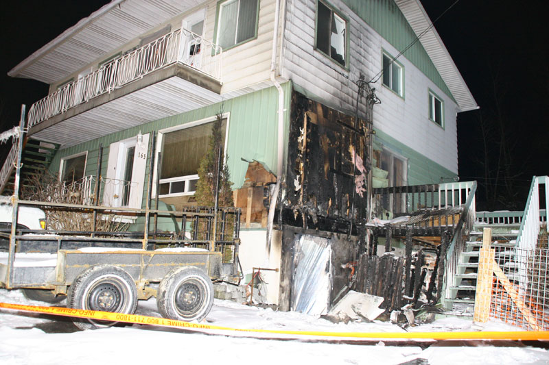 Un incendie suspect à Saint-Ludger