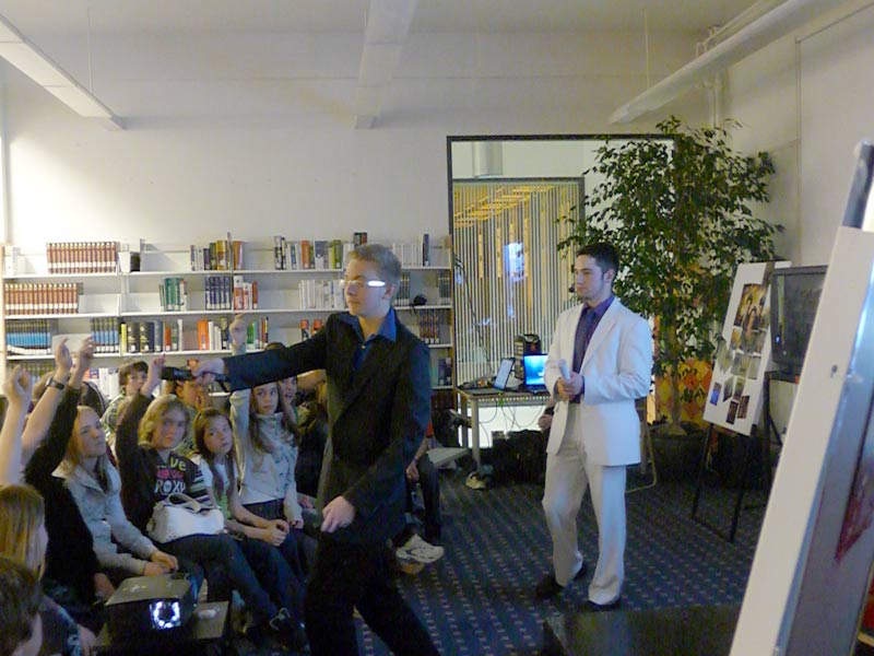 Une soirée « Twilight » étincelante à la bibliothèque.