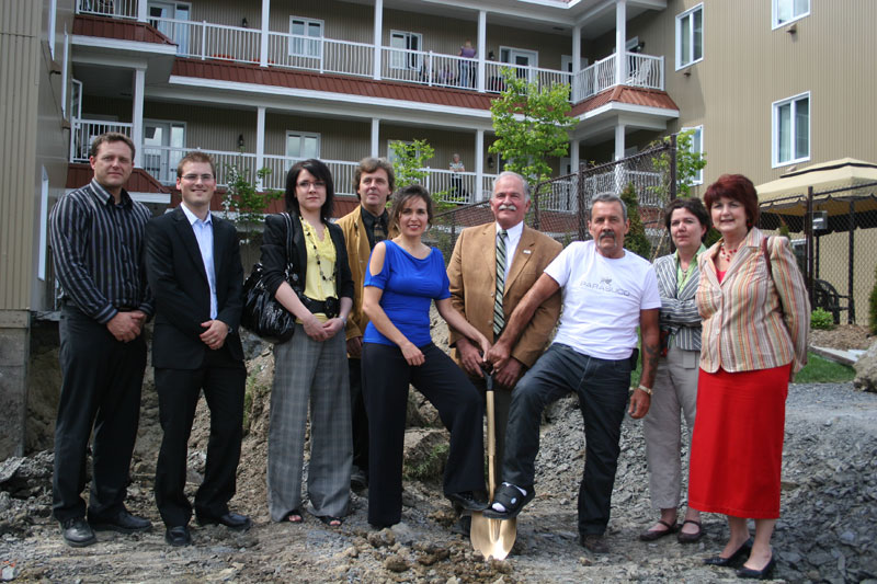 Les travaux au Manoir de la Roselière lancés officiellement