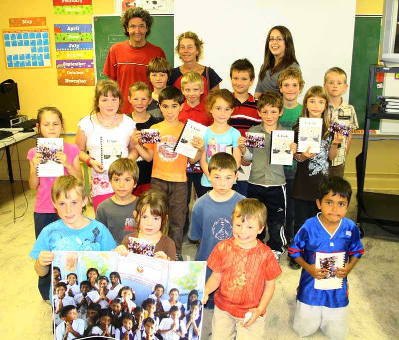 L’École des Bois-Francs vient en aide à de jeunes Indiens