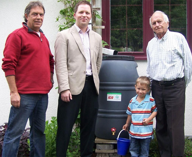 La Ville de Saint-Joseph distribuera des récupérateurs d’eau de pluie