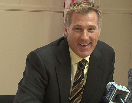 Maxime Bernier est d'accord avec le chef du PLC Michael Ignatieff