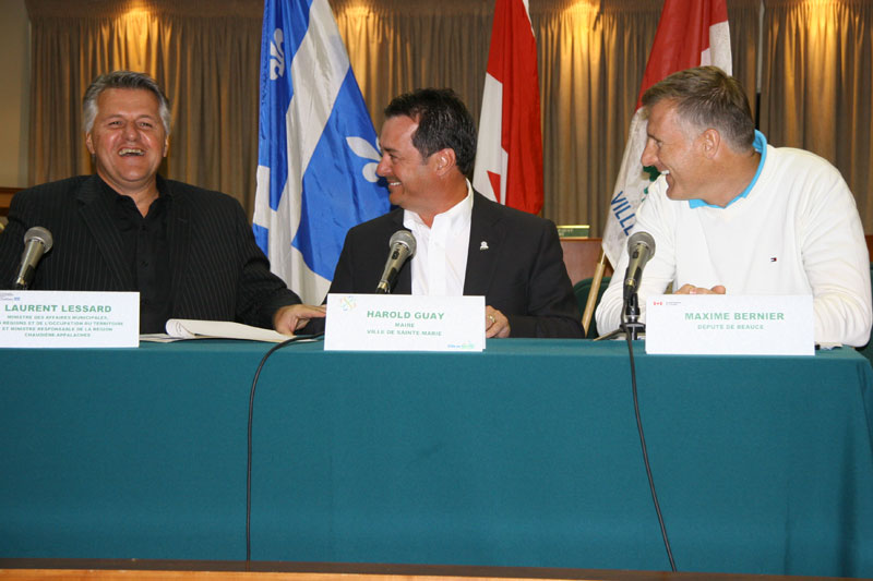 Six municipalités en Beauce-Nord reçoivent 3,7 millions dans le cadre de PRECO