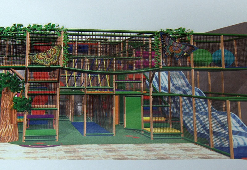 Un parc d'amusement intérieur à Saint-Georges