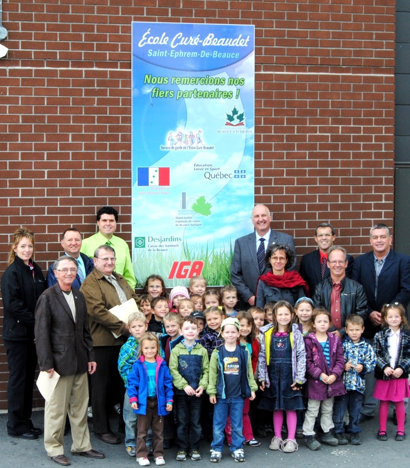 Des élèves plus actifs à l’École Curé-Beaudet