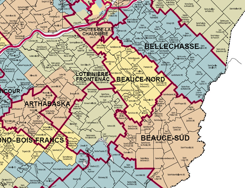La nouvelle carte préoccupe la région