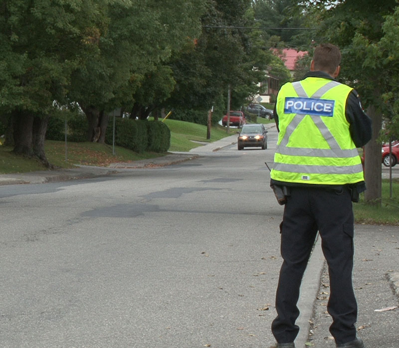 Les zones scolaires sont épiées par les policiers à Saint-Georges