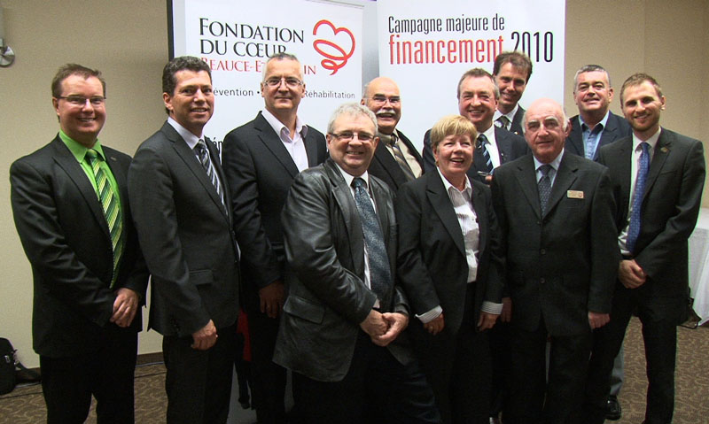 Campagne de financement de 1 000 000 $ pour la Fondation du coeur Beauce-Etchemin