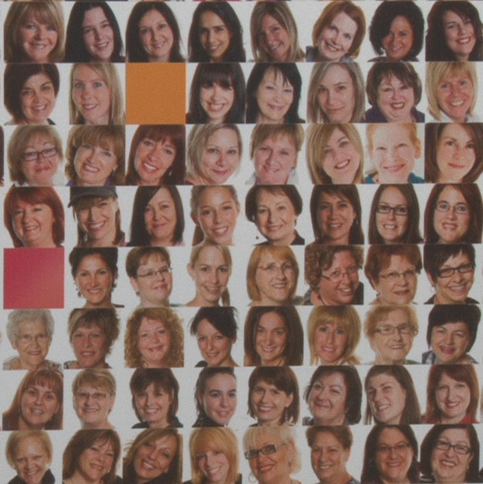 Des sourires beaucerons pour appuyer la marche des femmes