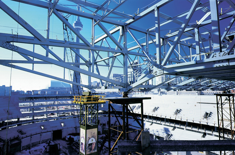 Après avoir érigé 52 stades, Groupe Canam est prêt pour le Colisée