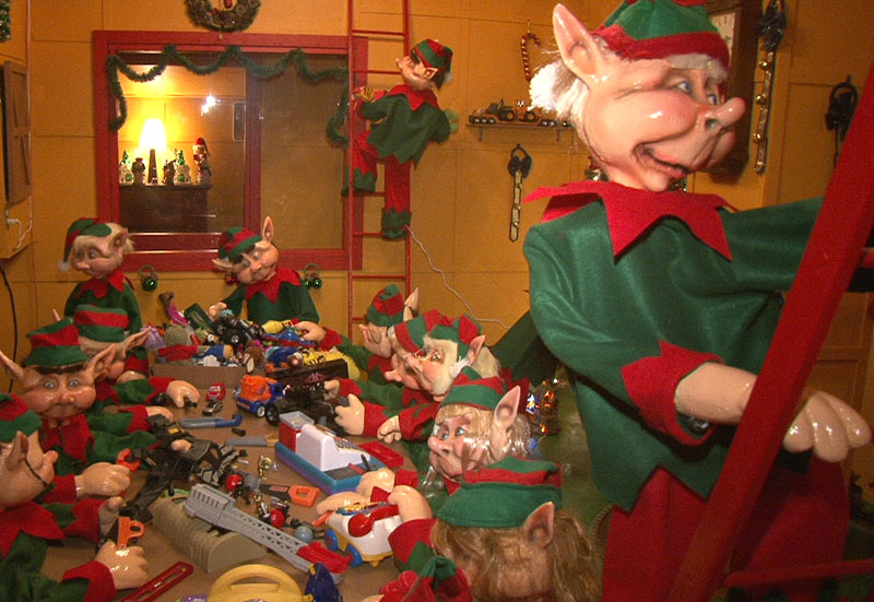 Le village du Père Noël recréé au Parc Eloland à Beauceville