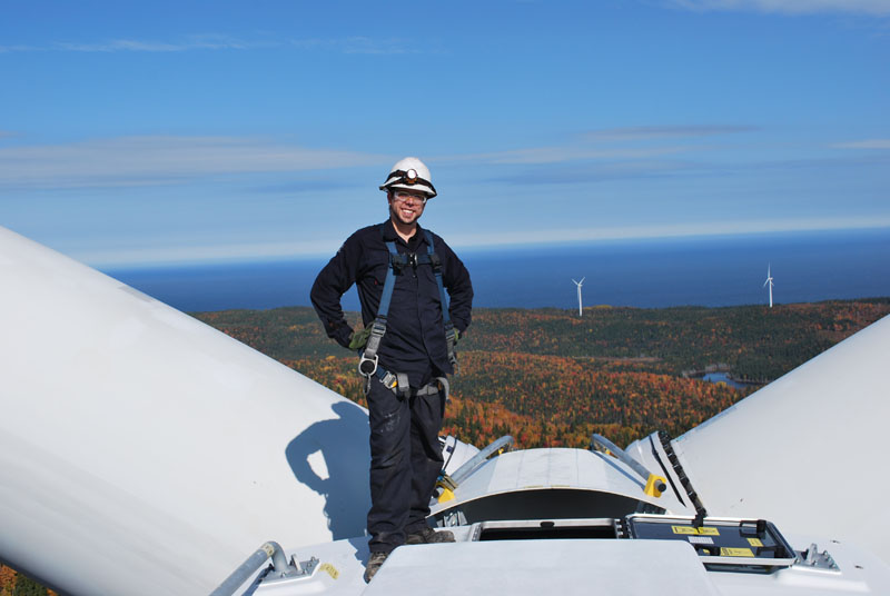 Le Cégep Beauce-Appalaches offrira une formation en maintenance d'éoliennes