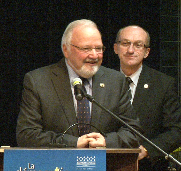 Janvier Grondin est satisfait des idées débattues lors du congrès de l'ADQ