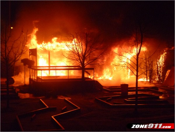 L'incendie au mini-putt est considéré comme suspect