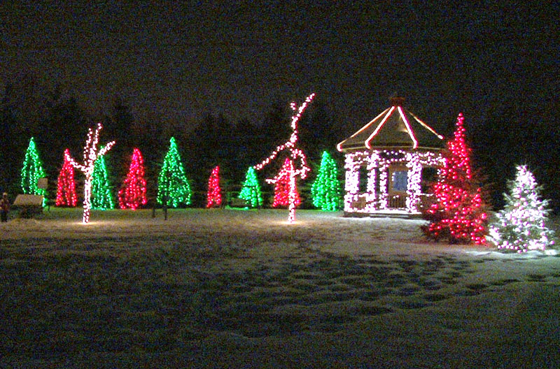 Un spectacle son et lumière haut en couleur au parc Veilleux de Saint-Georges