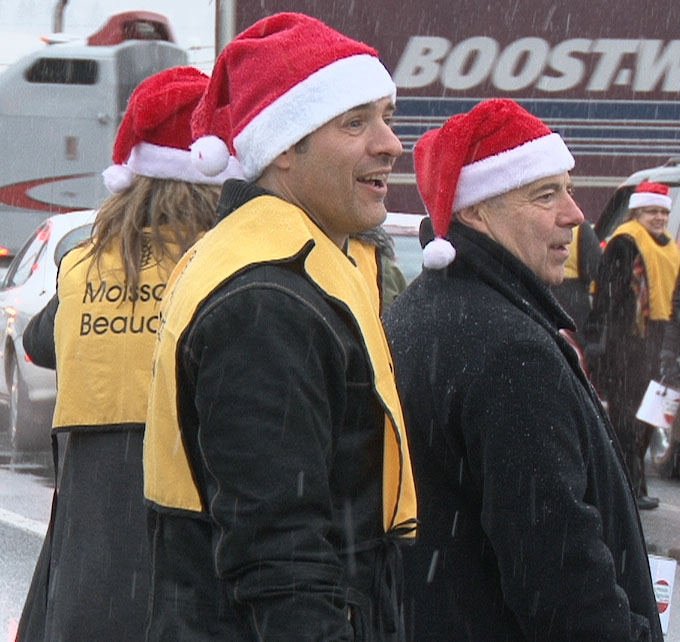 La Guignolée des médias fait un tabac en Beauce