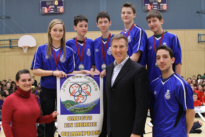 L’Escadron 890 remporte les 33e Jeux des cadets de Chaudière-Appalaches