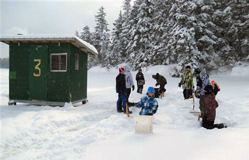 La pêche blanche  bat son plein à la Zec Jaro
