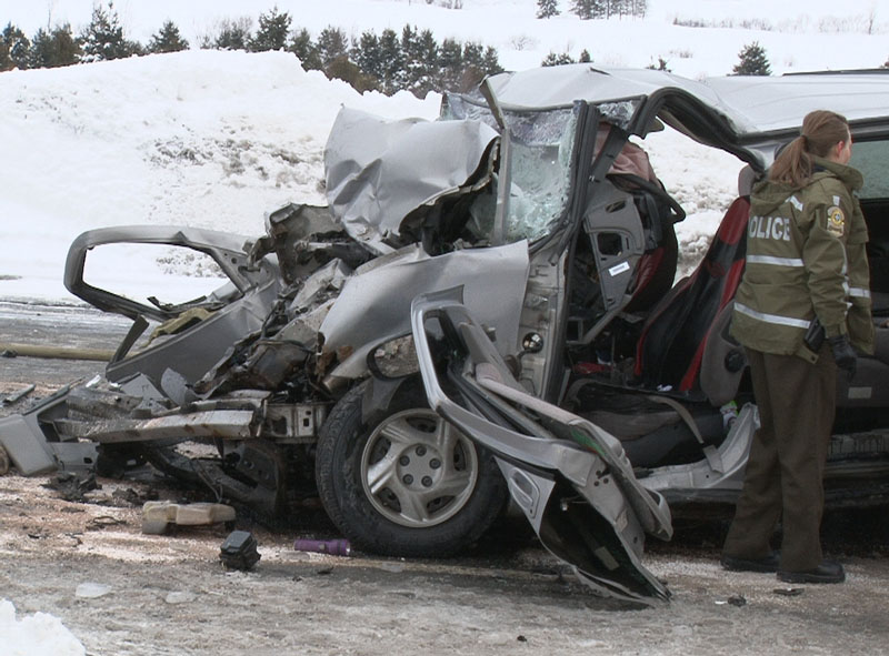Une violente collision fait quatre morts à Saint-Victor