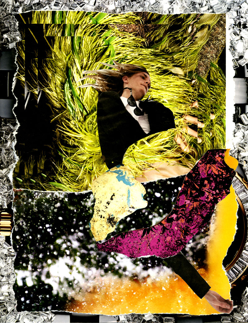 Cococcollage de Julie-Dominique Rathier à l’Espace Sélect