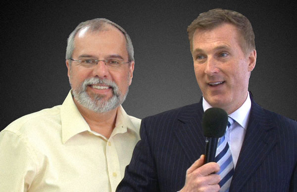 Claude Morin et  Maxime Bernier sont prêts pour la prochaine campagne électorale