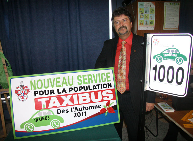 Le projet de Taxibus de Saint-Georges en voie de réalisation