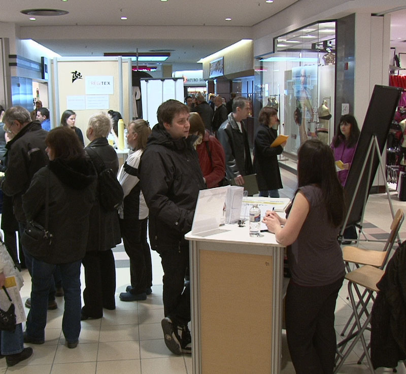 La Foire de l'emploi attire un nombre record d'entreprises