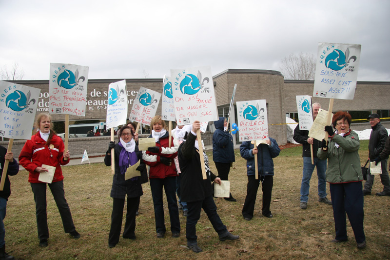 Les travailleurs souhaitent de meilleures conditions salariales à la Coopérative de services à domicile de Beauce-Nord