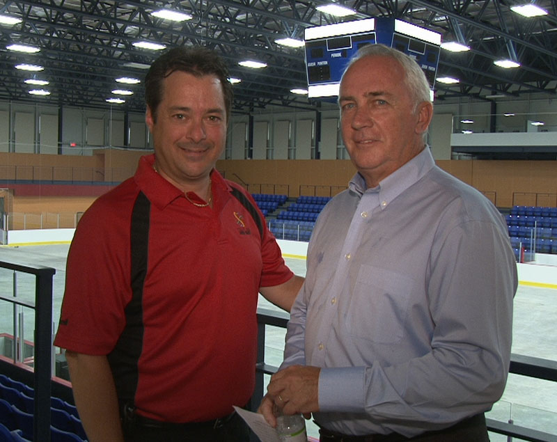 Les mariverains pourront égratigner les glaces du Centre Caztel le 20 août prochain