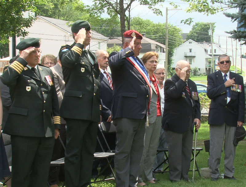 L’Association du Souvenir des Frères Westlake rend hommage aux soldats du Régiment de la Chaudière