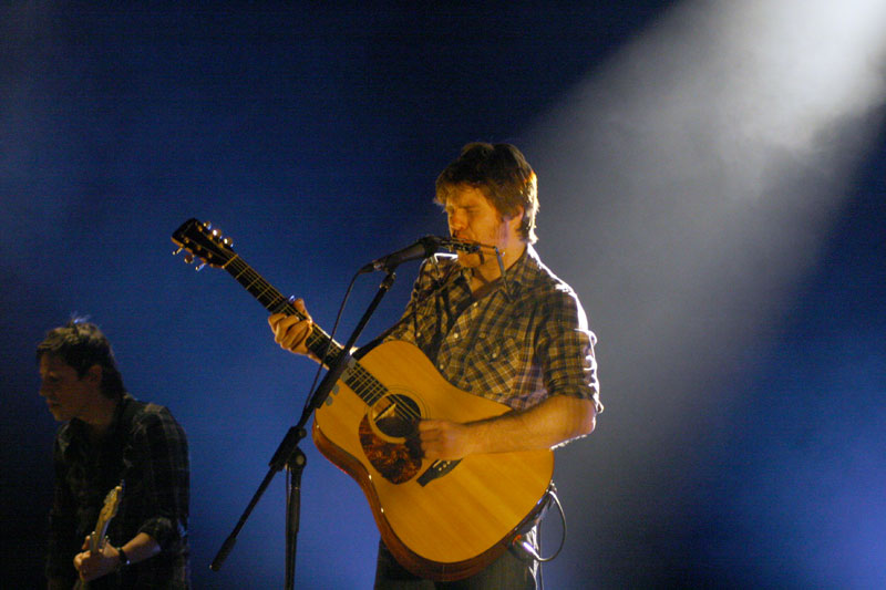 Vincent Vallières en version acoustique à Saint-Georges
