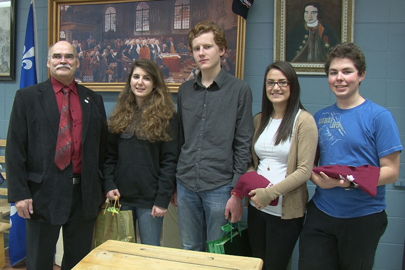 Des élèves de Lisieux en visite à Saint-Georges