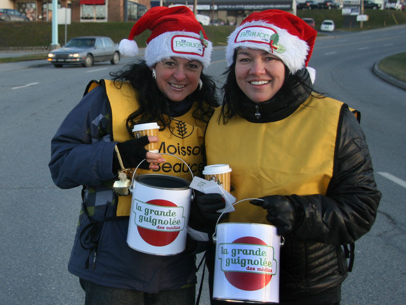 Grande guignolée des médias: Les Beaucerons sont toujours aussi généreux et remettent plus de 13 000 $