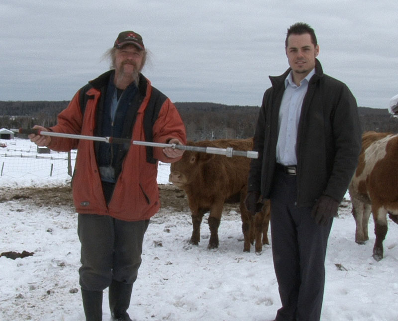 Un agriculteur beauceron invente « la Vaccipôle »