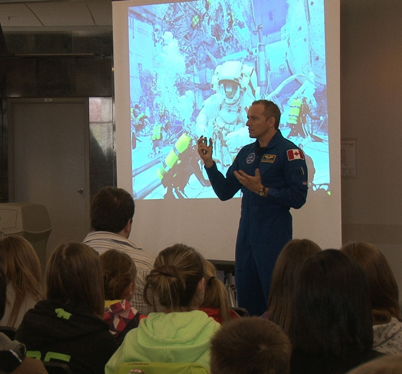 Astronaute à la NASA: David Saint-Jacques est au 7e ciel
