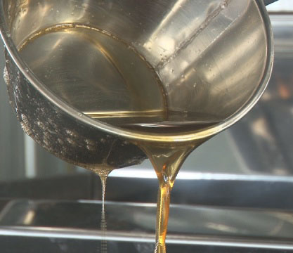 Malgré le temps chaud, le sirop a coulé à flot