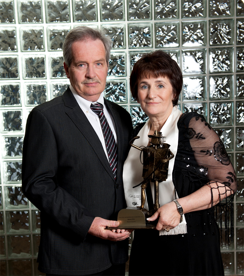 Jarret d’Or pour le Manoir du Quartier au Gala de l’entreprise beauceronne