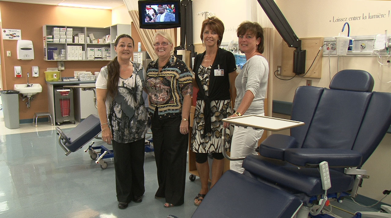 Hôpital Saint-Georges: Une salle d'oncologie remplie d'espoir