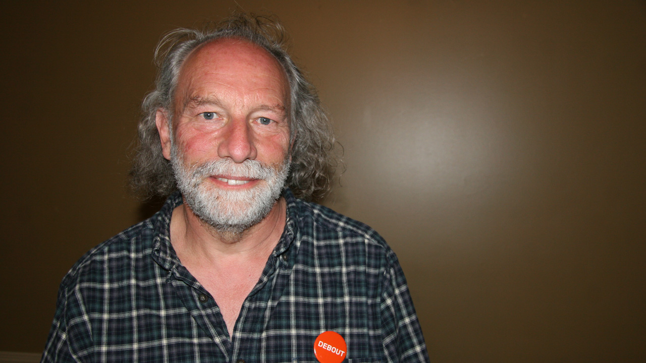 Yv Bonnier Viger sème les graines pour Québec Solidaire