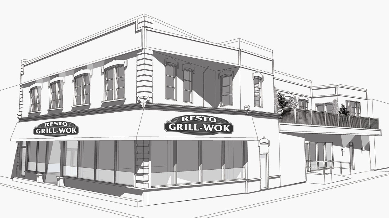 Le Resto Grill Wok ouvrira à l'intérieur de la Papeterie Saint-Georges