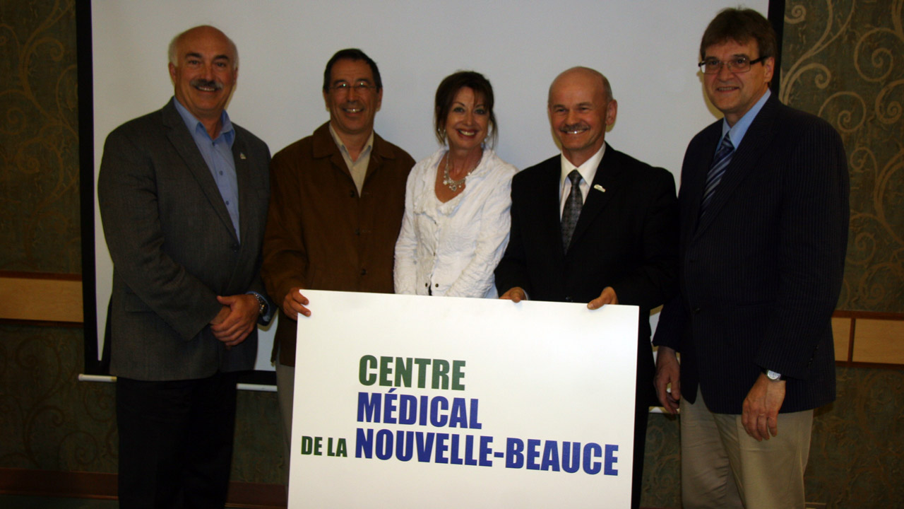 Un objectif de 2,5 M$ pour la campagne de financement du Centre médical de La Nouvelle-Beauce