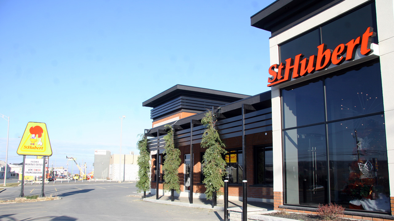 Offres patronales acceptées à la Rôtisserie St-Hubert de Saint-Georges