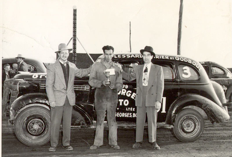 Langis Caron à l'autodrome de St-Georges