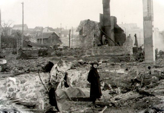 La 1re Avenue en 1912