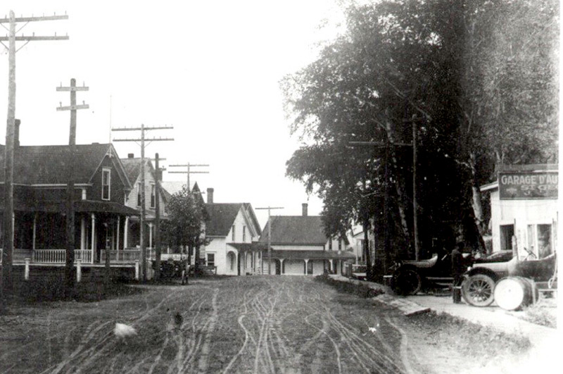 1e avenue ouest en 1917