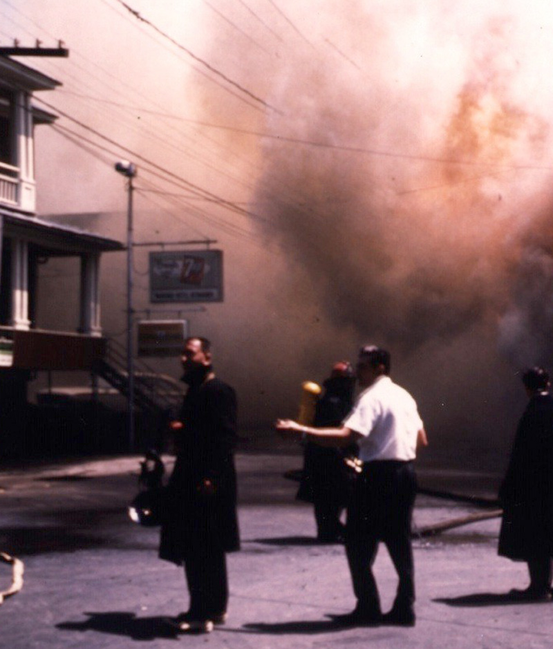L'hôtel Hermandi en 1966