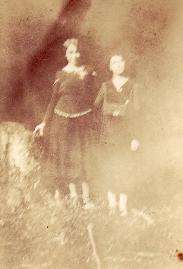 Au Pont Rouge (sur la Pozer) en 1932. (Photo Claude Gilbert).