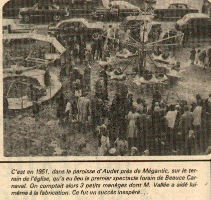 Beauce Carnaval en 1951