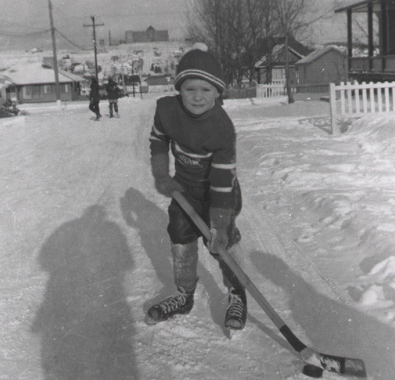 Enfant en Février 1957