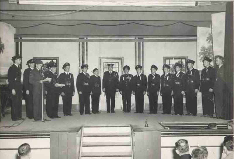 Le service de police de St-Georges Ouest en 1955